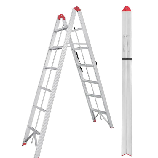 Escalera plegable telescópica 6 Pasos