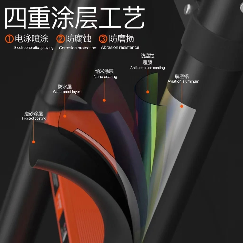 Escalera Telescópica de Aluminio, Escalera de Tijera 2.5 +2.5