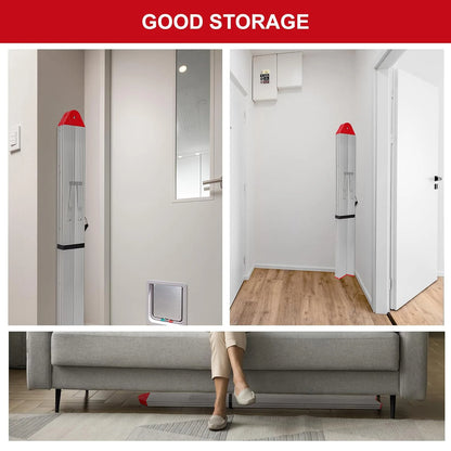 Escalera plegable telescópica 6 Pasos