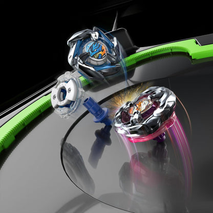 Beyblade X Xtreme Battle Set con Beystadium Arena con riel X-Celerator