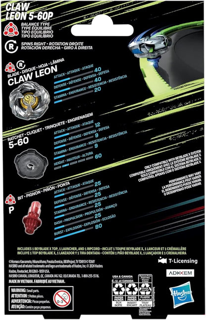 Beyblade X Claw Leon 5-60P