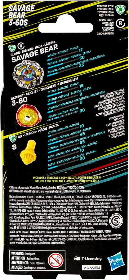 Beyblade X Savage Bear 3-60S