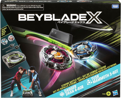 Beyblade X Xtreme Battle Set con Beystadium Arena con riel X-Celerator