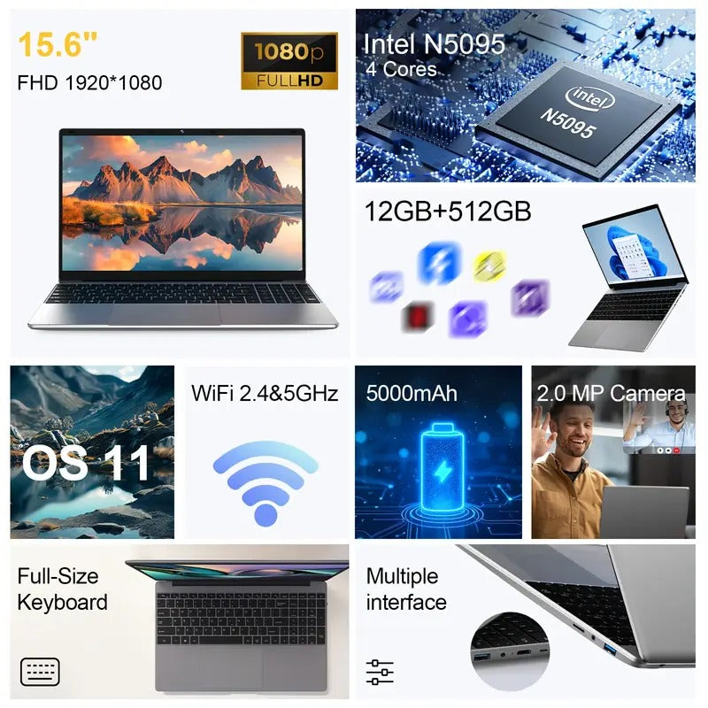 ApoloSign Computadora Portátil 15.6"