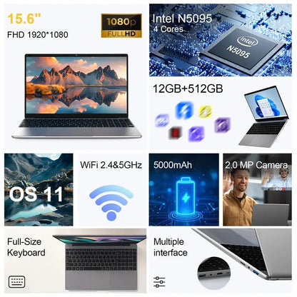 ApoloSign Computadora Portátil 15.6"