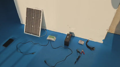 Kit Panel Solar con Controlador 100A 600 W